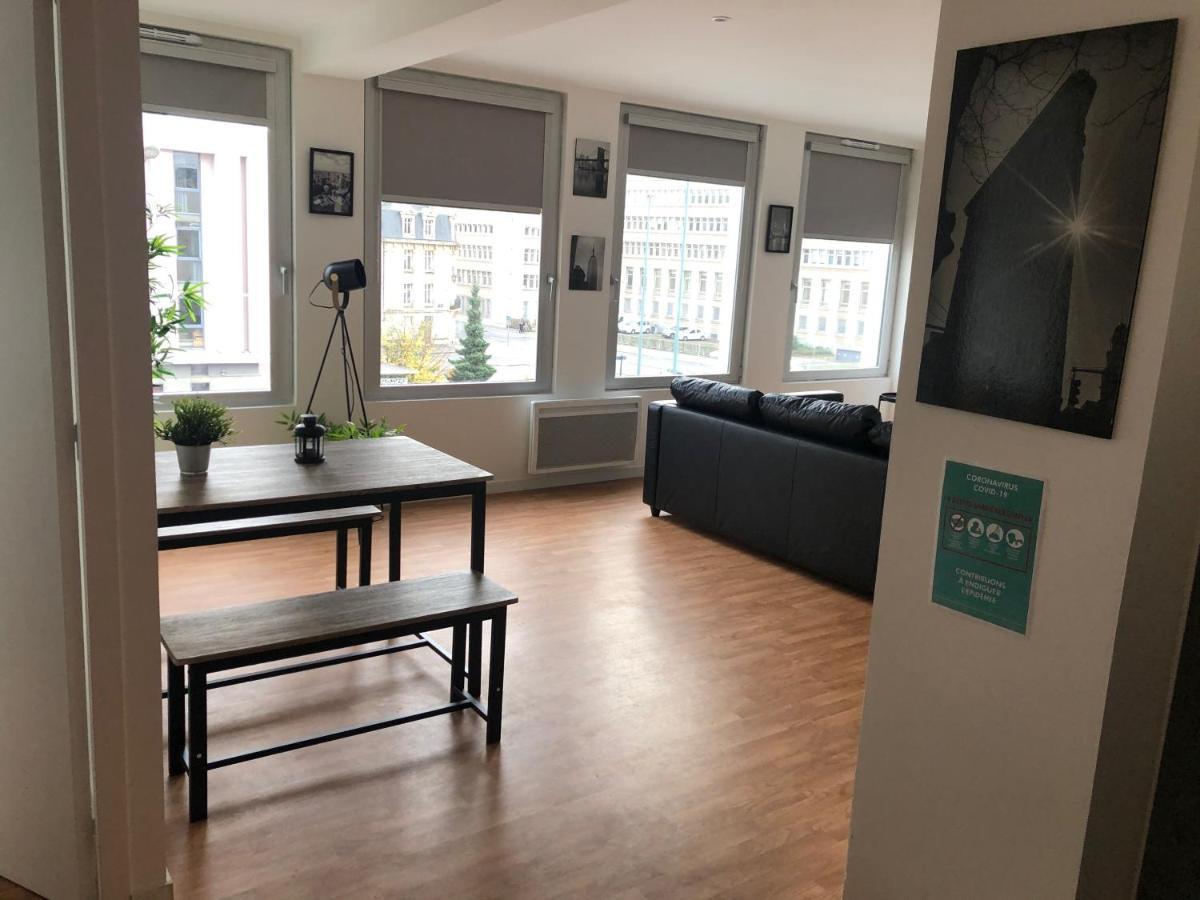 Apartmán Hyper Centre - Wifi Fibre Gratuit - Jergweloh - Le New Yorkais Caen Exteriér fotografie