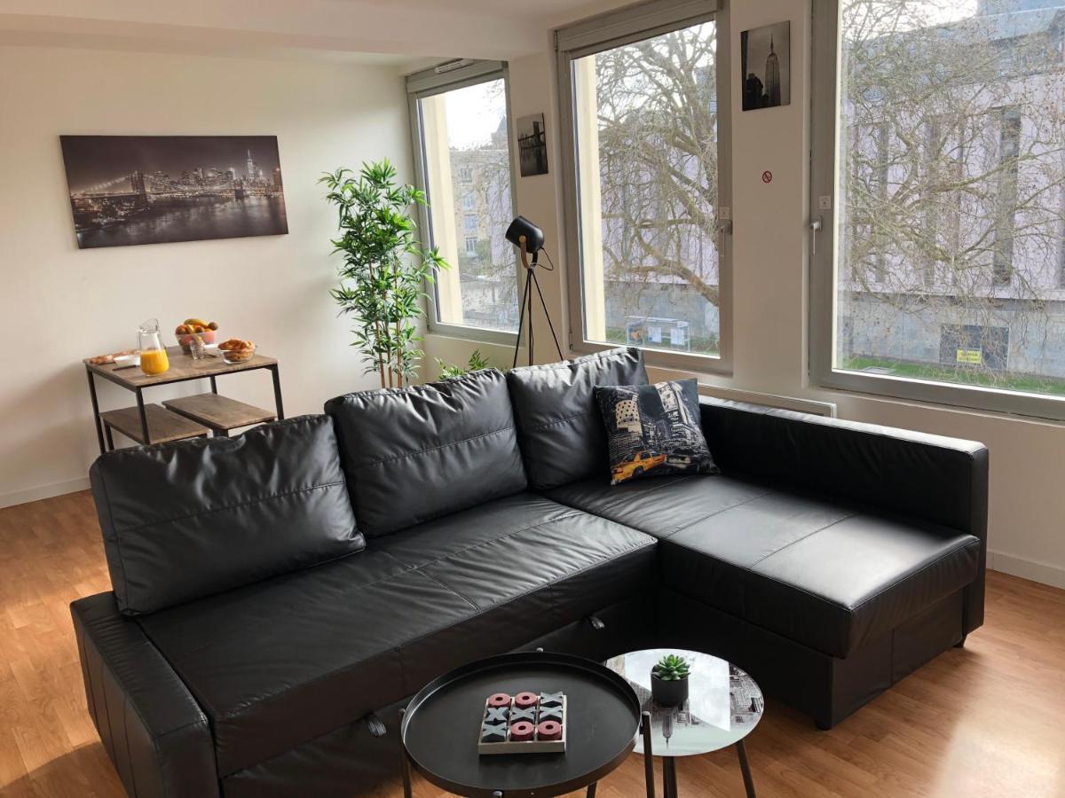 Apartmán Hyper Centre - Wifi Fibre Gratuit - Jergweloh - Le New Yorkais Caen Exteriér fotografie