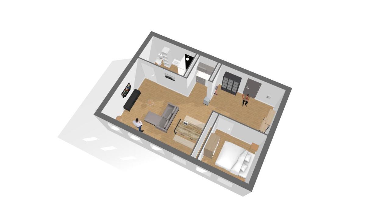Apartmán Hyper Centre - Wifi Fibre Gratuit - Jergweloh - Le New Yorkais Caen Exteriér fotografie
